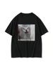 Cute Funny Stressed Cat Pattern Printed Tshirt Summer Women's Casual Creative T-Shirts Women's Round Neck Short Sleeve