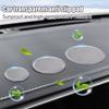 3 Stück Auto Anti-Rutsch-Matte Auto Innenraum Armaturenbrett Telefon Hochtemperaturbeständig Aufbewahrungsmatte Pads Auto Telefon Dekoration Halter Pad