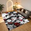Gothic Emo Living Room Nonslip Area Rug Soft Carpet For Bedroom Game Playroom Sofa Office Home Decor Doormat Christmas Gift C926138