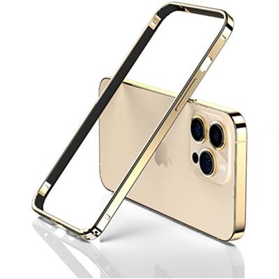 Ultradünne Luxus-Aluminiumrahmen-Metall-Stoßstangenhülle für iPhone 14 Plus 13 Pro Max 12 Mini 13pro 12pro Iphone13-Schutzhülle