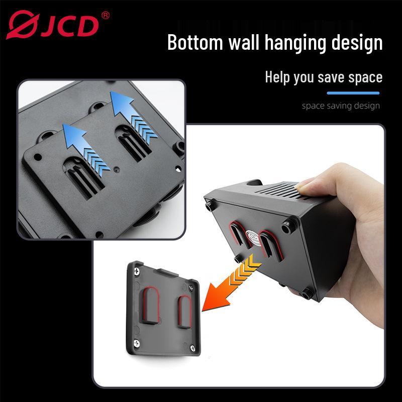 JCD Smart Electric Soldering Iron & Hot Air Gun Kit with Digital Display - Inner Heating & High Power 8898 Model.