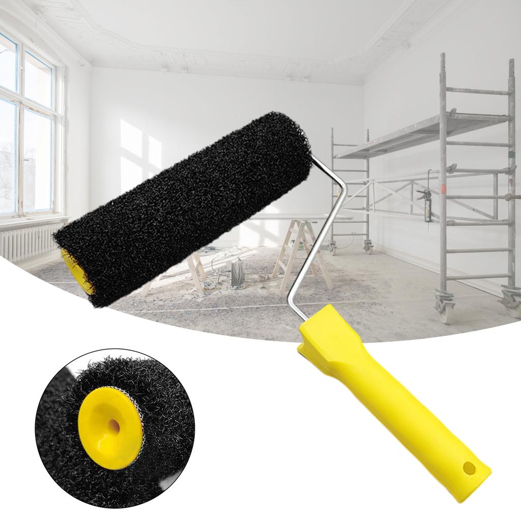Ergonomic 10 Inch Roller Brush Putty Roller Cleaning Roller Special Roller for Putty for Applying Putty & Rolling