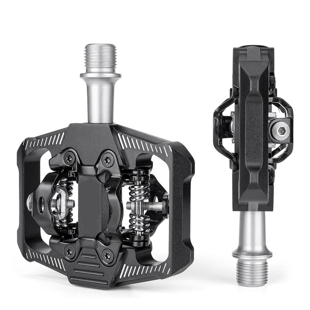 Double-sided Clip Pedals Pedals Cycle Pedals with Cleats Replacement For Mountain Pedal System