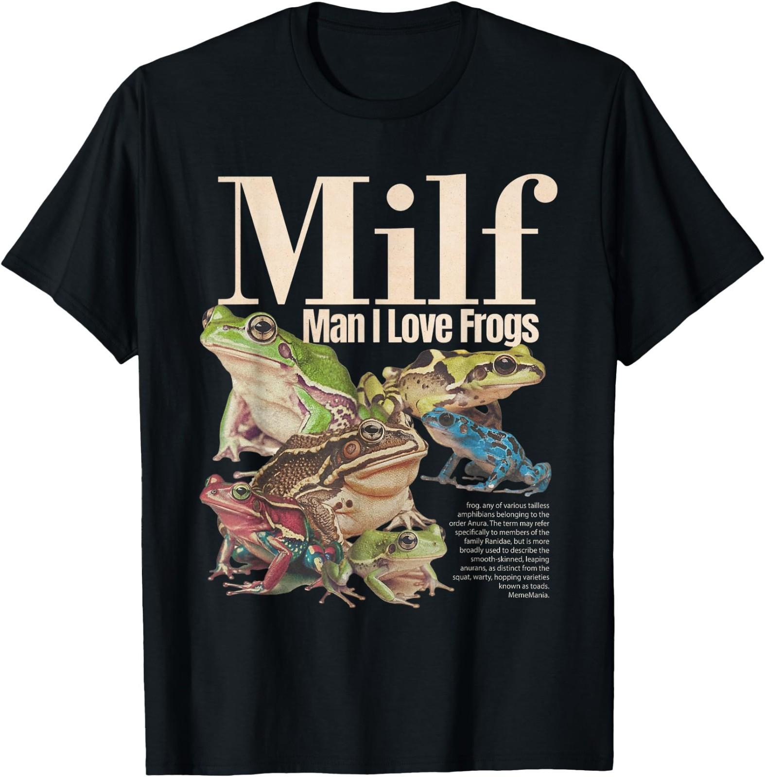 I Love Frogs Shirt Adult Unisex T-Shirt XXXL