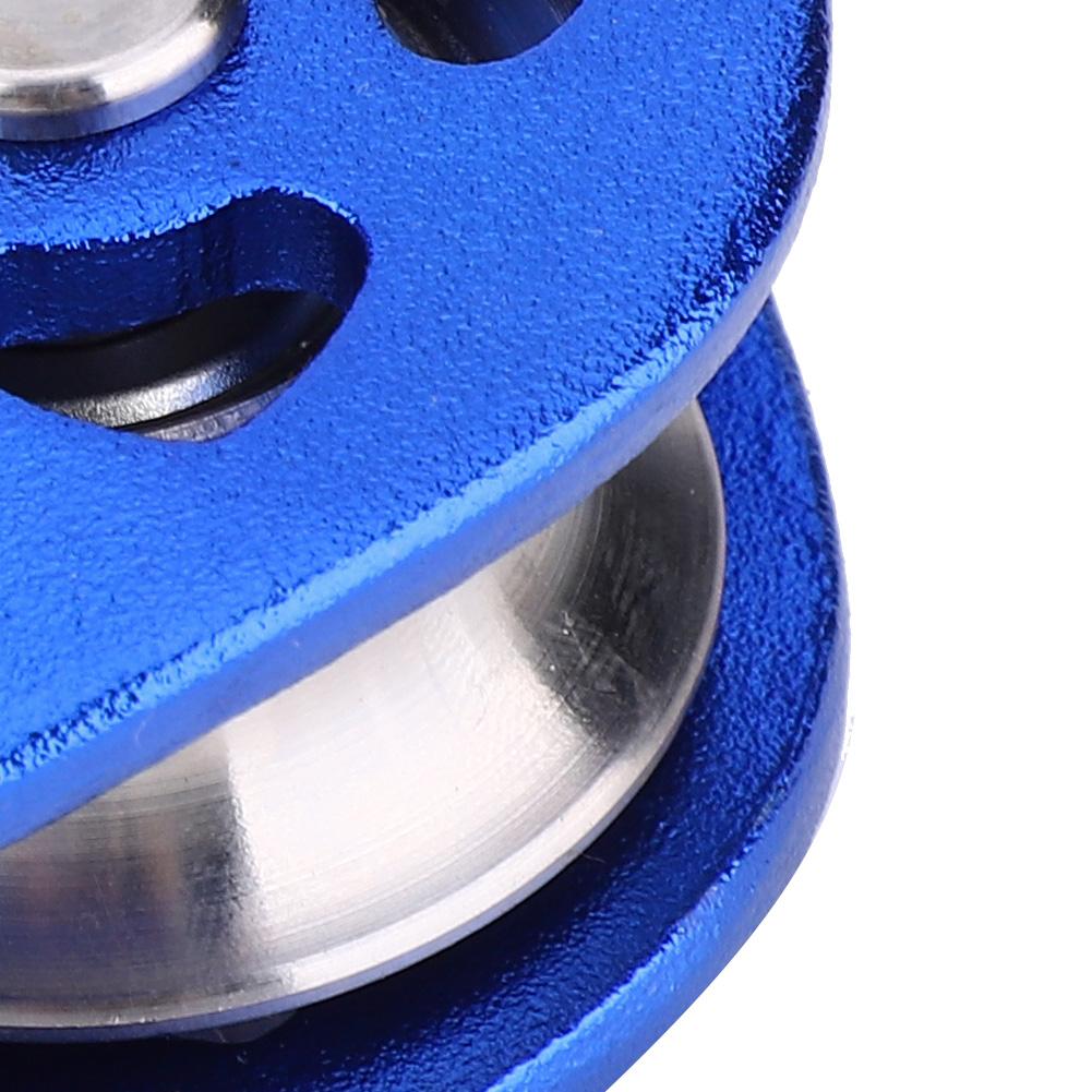 Outdoor Doppelachsen Doppelrolle Kabelwagen Herzförmige Maschinenausrüstung für Bergsteigen