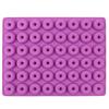 48-Cavity Fancy Doughnut Chocolate Pan Silicone Mold Baking Mould Tool