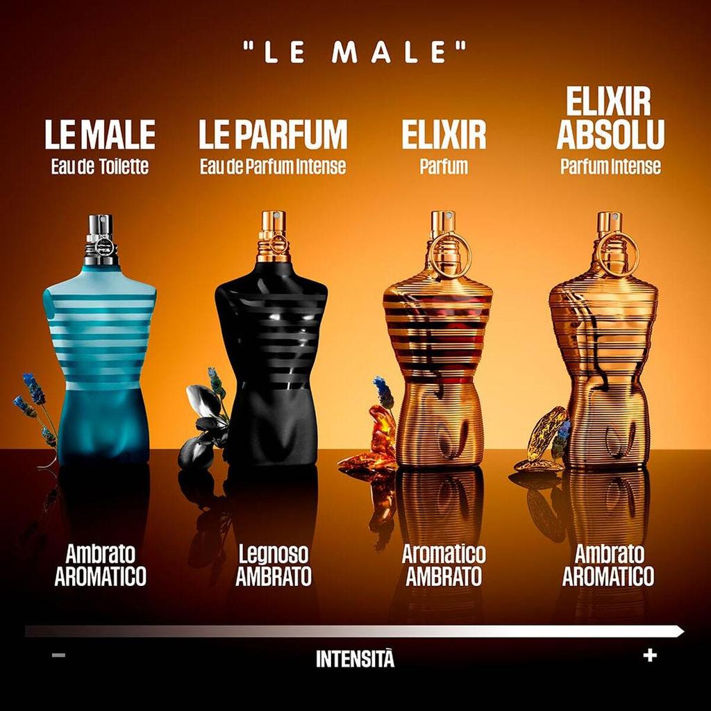 Jean Paul Gaultier Le Male Elixir Absolu Eau de Parfum 200ml Gold