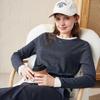 Women's Faux Two-Piece Fine Wool Sweater