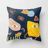 Decorative Home Pillow Case Cushion Covers  Nordic    Pink Red Morandi Geometric Abstract  Yellow
