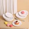 Disposable Paper Plate Set For Kid Diy Craft Art Activities With Round Shape For Classroom Use