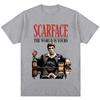 Camiseta Estampada De Manga Corta Popular Retro Hip-hop Para Hombre En Verano Puro Moderna