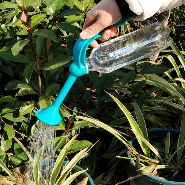 2 st handhållna trädgårdsplantbevattningsvattensprutor topp dubbeländad vattenstrålemunstycke