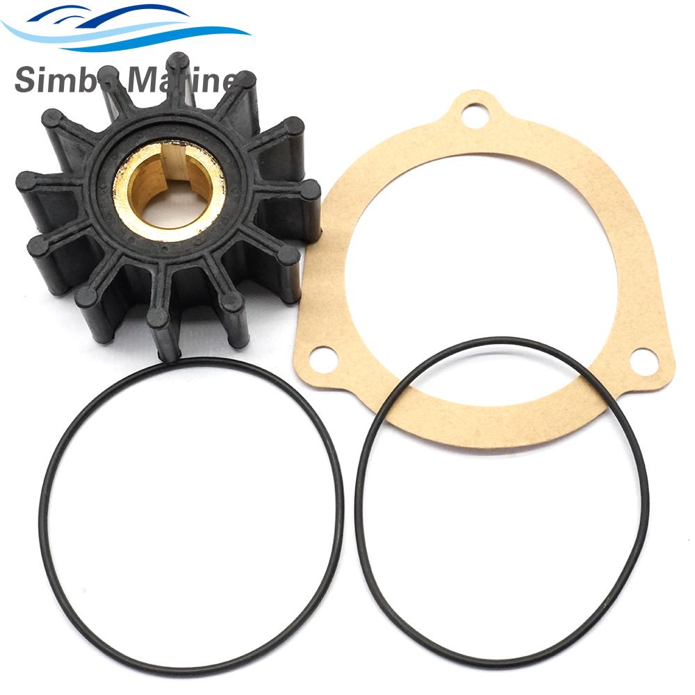Fit Kohler Marine Flexible Impeller Kit 229826 for Kohler GM46962 GM46936 2.5R27 4-61/2 KW Gas Marine Engine CEF 500165 JMP 7172