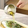 316 Stainless Steel Oil Pot Mini Hot Milk Pan Frying Pan Wooden Handle Small Saucepan Boiling Butter Melt Pot Kitchen Accessorie