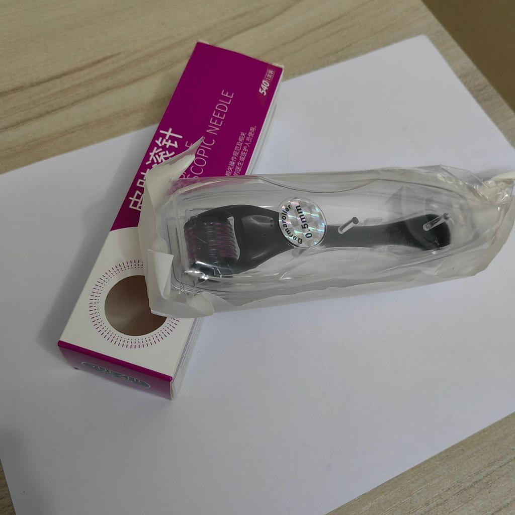 540 Micro-Needle Beauty Roller for Face, Scalp, Beard, and Skin