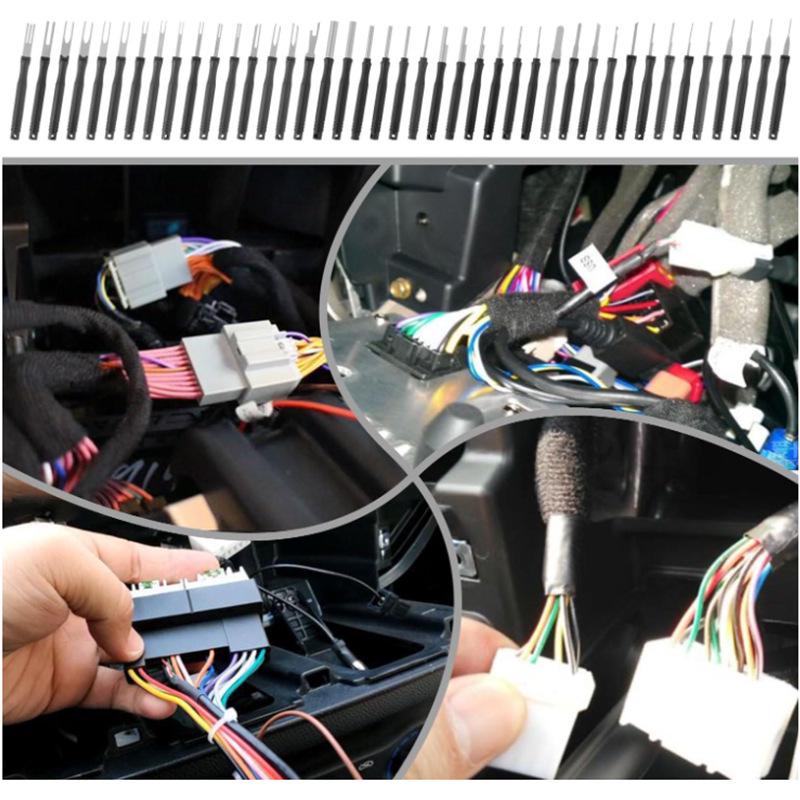 Herramienta Extractor de Pines para Conector de Aviación y Terminal de Cable de Coche