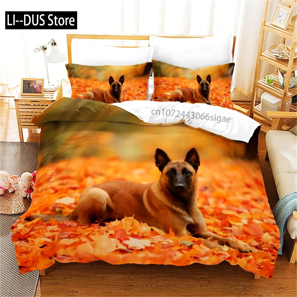 Duvet Cover Puppy Cute Pet Dog Print Comforter Cover Microfiber Animal Theme Bedding Set Full Size For Kids Boys Girls Bedroom