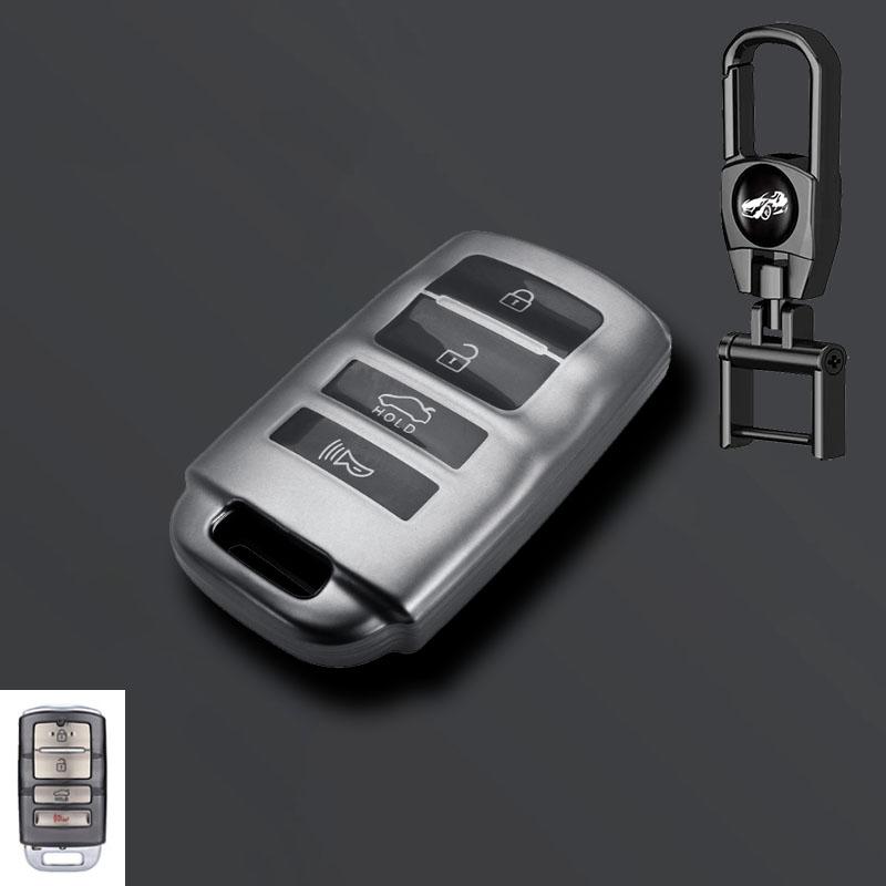 4 Buttons Tpu Car Key Case Cover For Kia Cadenza Smart Remote Key Fob Sorento New K7 Key Shell K900 K9 K7 K-04