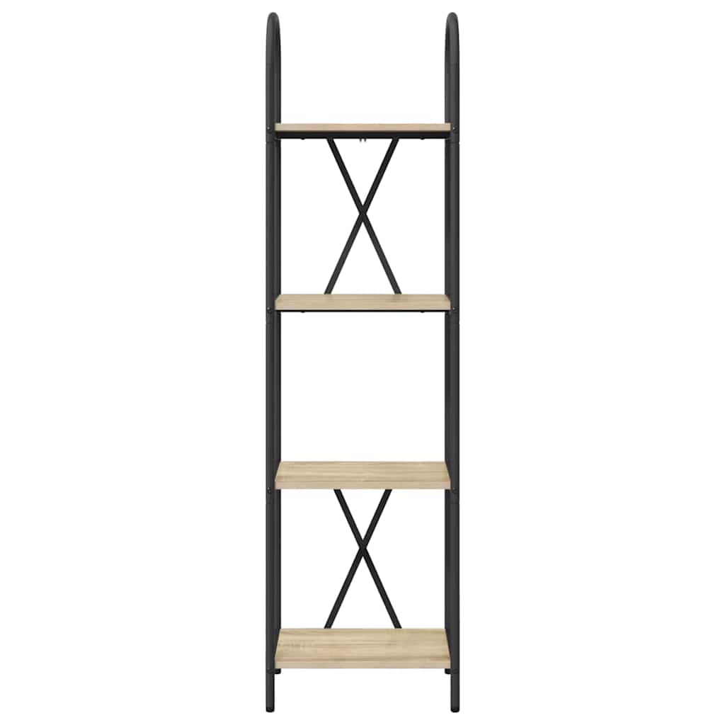 Bookshelf Sonoma Oak 40 x 30 x 146 cm Particleboard