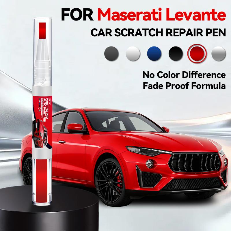 Purpose Vehicle Car Paint Repair Pen For 2016-2025 Maserati Levante Paint Scratch Repair Accessories White 268A Black NMN Blue 4