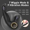 stir like a Anal Vibrator Anal Plug Anaru Vibe Prostate Dildo for Men fast tip bending modes 9 strong vibration modes explosion function finger Anal