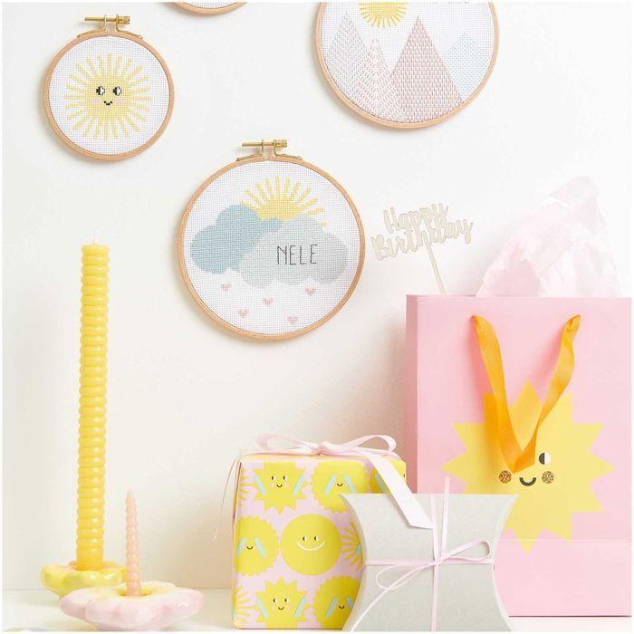 Kit broderie de naissance Nuage