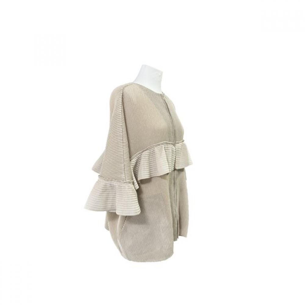 Specchio Frill Front Zip Jacket 451 481