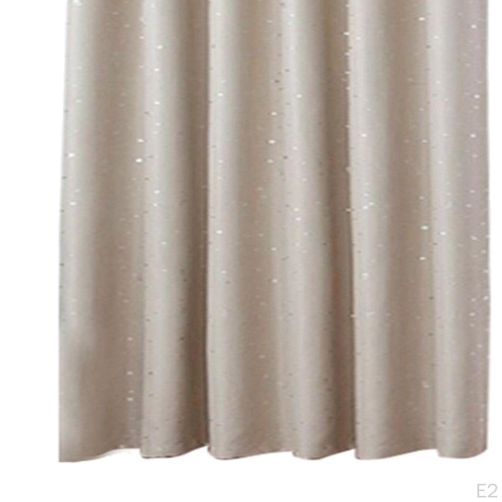 Curtain Darkening withPrinted Dots Stars for Bedtudio