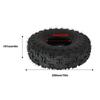 4.10‑4 Tire and Inner Tube Set Rubber Inflatable for Wheelbarrows Snow Blowers Pressure Washers