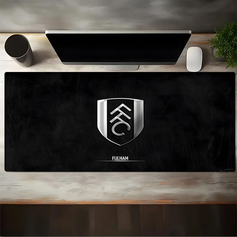 Fulham Fußballwappen Mauspads, Gaming-Mauspads, Tastaturpads, Schreibtischdekoration für Computer-Notebook, Fan-Geschenk, Geburtstagsgeschenk