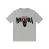 Black Panther Marvel TShirt TChallas Wakanda Distressed Print Retro Streetwear Heavyweight Cotton Regular Fit Top for Fans