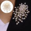 Trendy Imitation Pearls Brooch Luxury Corsage Pin Fashion Woven Brooch  Clothes Accessories