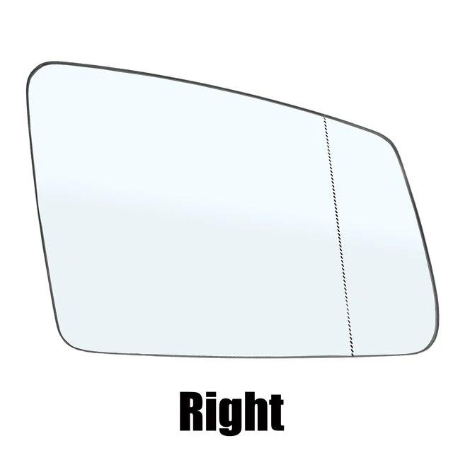 For Benz S C E Class W212 W204 Left & Right Side Heated Wing Door Mirror Rearview Rear View Glass Car Accessories Body Kit Parts