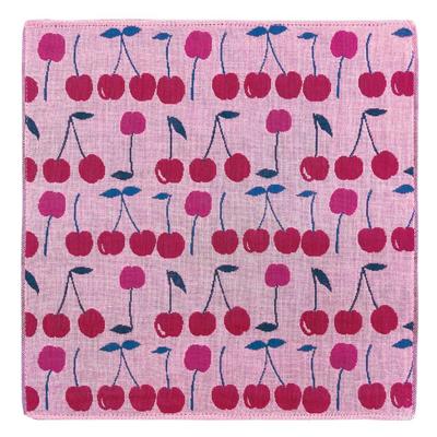 Made Japan Imabari Towel 3-Layer Gauze Handkerchief (Cherry) Pocchi Return Gift Small Retirement Thank You Greeting Ladies Kids Present Baby Cute Day