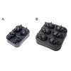 Yousheng Skull Ice Ball Mold Flexible Silicone Ice Tray for Cocktails Whiskey Halloween Horror Theme Ice Cube Maker for Spooky Parties Gothic Events