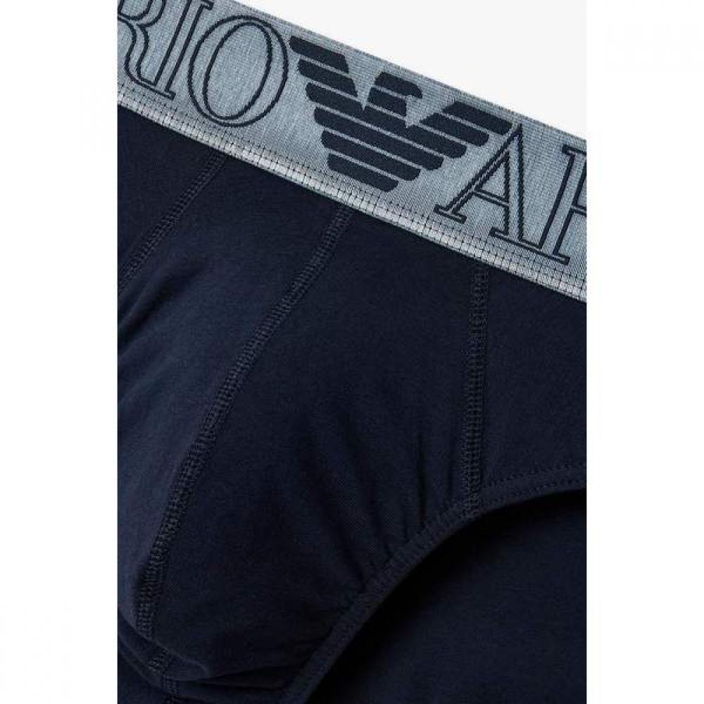 Emporio Armani Men S Outline Logo Banding Brief 0816111007