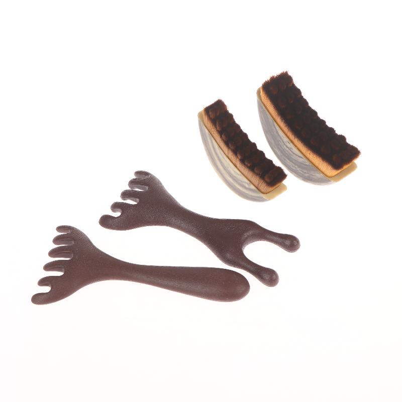 Lymphatic Contour Brush Dry Brushing Face Brush With Massage Comb Lymphatic Drainage Massager For Face Sculpting Face Skin Care