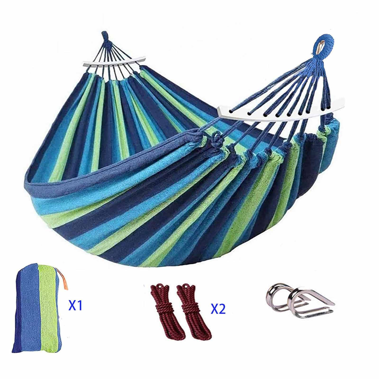 

Portable Outdoor –Travel, Camping, and Leisure Swing, Balance for Beach, Hiking, Backyard Lounging, Lightweight, Comfortable, S синий