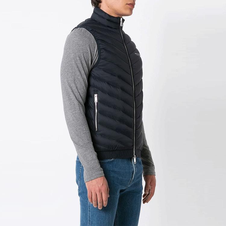 ARMANI EXCHANGE Logo Printed Zipped Gilet 8NZQ52-ZNW3Z-5578