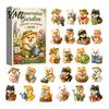 Gift for Dog Lovers Advent Calendars 2026, Cute 24 Days Christmas Countdown Box Calendar, 2D Acrylic Collectible Figures Lovers, Kids, Adults