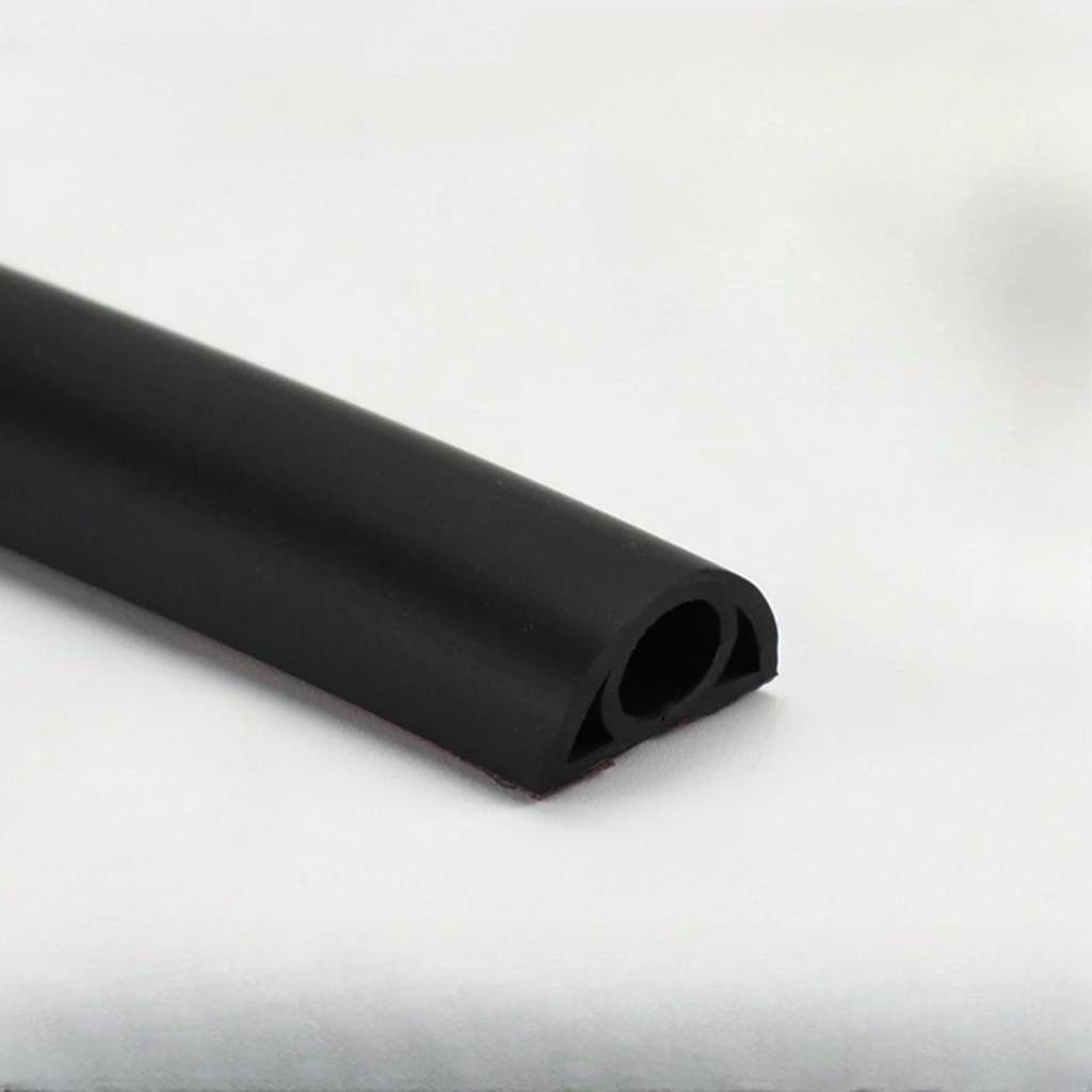 1pc  2m/78.74inch Floor Cord Cover Self-Adhesive Cord Protector Extension Wiring Duct Protector Electric Wire Slot Cable Conceal