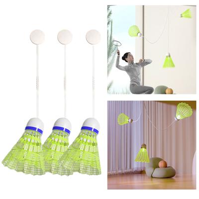 Badminton Training Tool Portable Self Study Shuttlecock Rebound Profession Stretch Badminton Trainer Badminton Practice