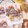 10 pcs Vintage Window PET Stickers pack Creativity Adhesive Diy Hand Account Diary Album Scrapbooking material Craft Supplies