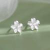 Boucles d'oreilles Gardenia Luxe Léger 2024: Boucles d'oreilles Clous Haut de Gamme pour Femme en Argent Sterling 925