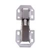 5Pcs Steel Cabinet Door Hinges Thickened 1.5mm Hydraulic Concealed Face Frame Mounting Heavy Duty Furniture Hinges Silent Stable