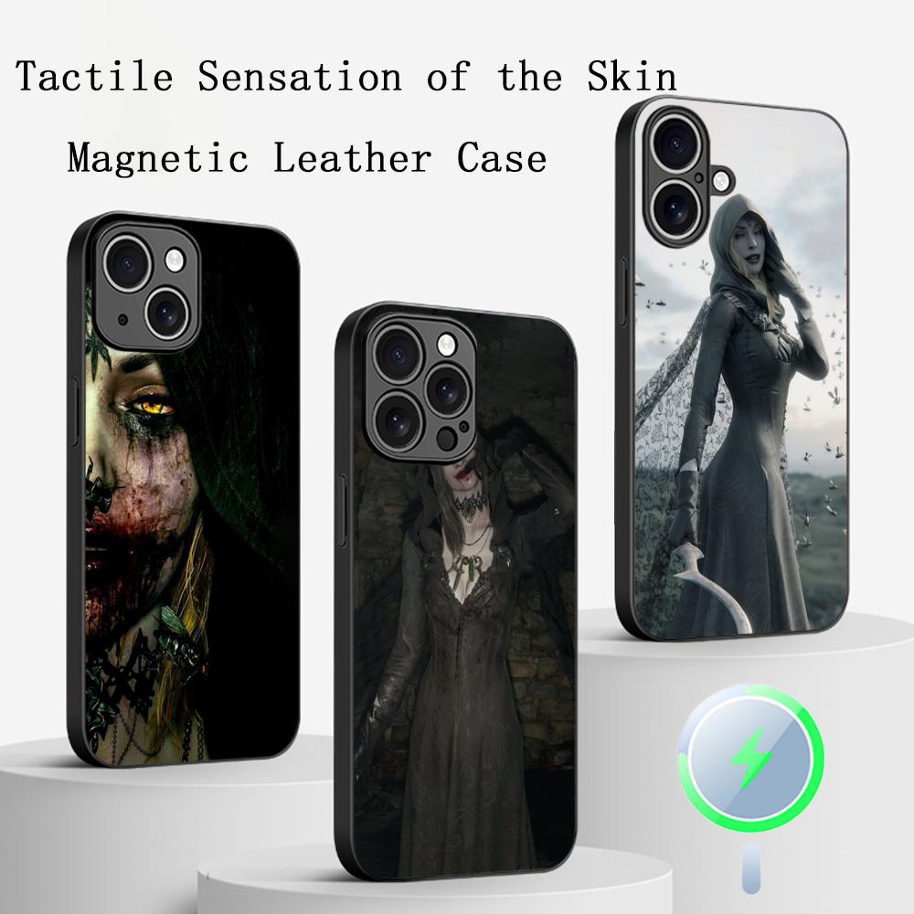 Pop ins thriller evil daughter poster Phone Case For iPhone 17 16 15 14 13 12 Plus Pro Max High-end Luxury Magsafe Sheepskin