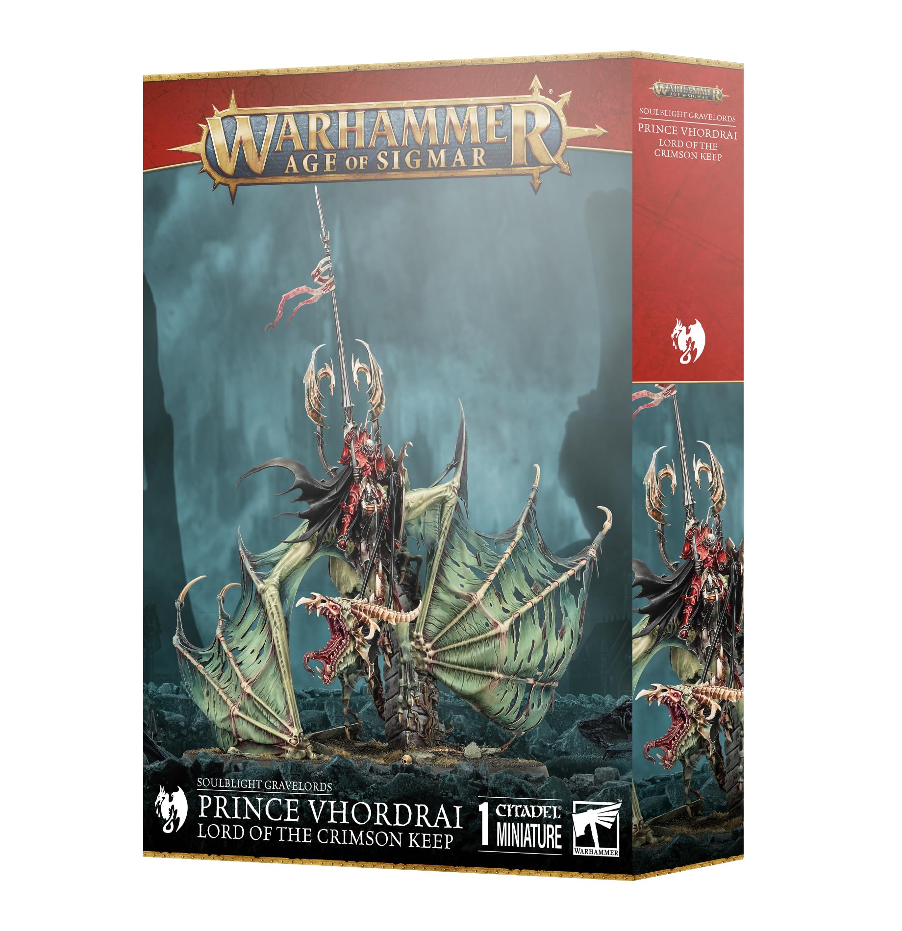 

Games Workshop - Warhammer - Age of Sigmar - Soulbright Gravelord: Prince Vordrai Crimson Keep