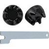 9704230 Blender Coupler 2 Packs with Spanner Kit Replacement Parts Compatible with KitchenAid KSB5WH KSB5 KSB3 WP9704230VP WP9704230 Driver