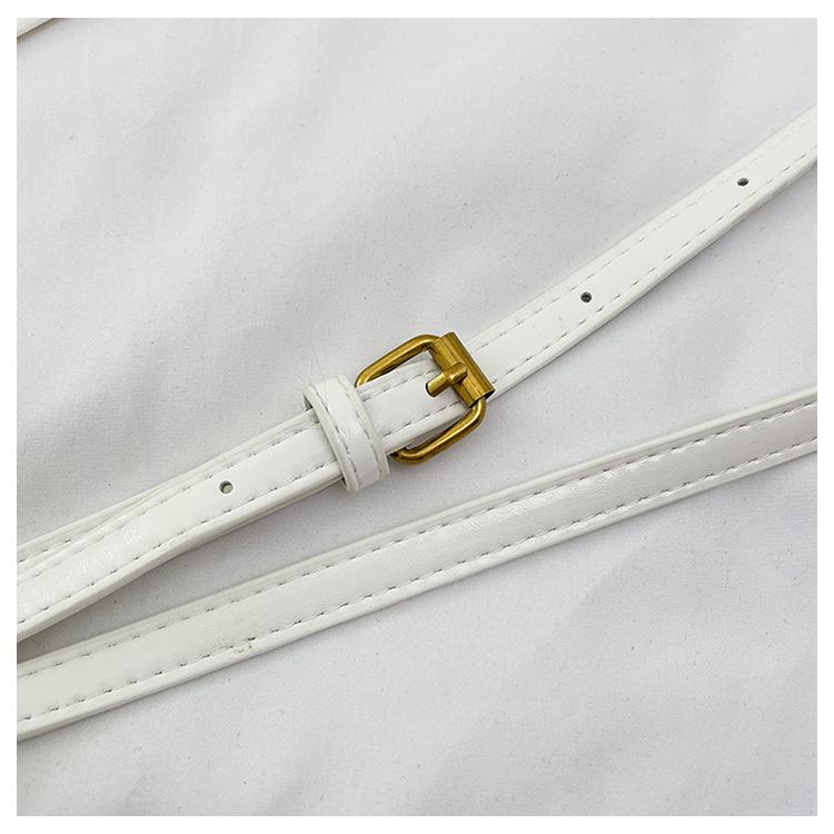 Vintage Leather Saddle Lady Underarm Bag Versatile Women's Crossbody Shoulder Bag 2025 New Designer Purses and HandBags