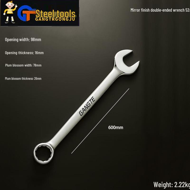Steel Auto Repair Double Head Box Wrench